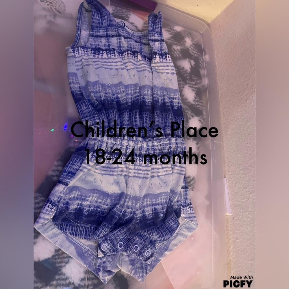 Tie dye romper